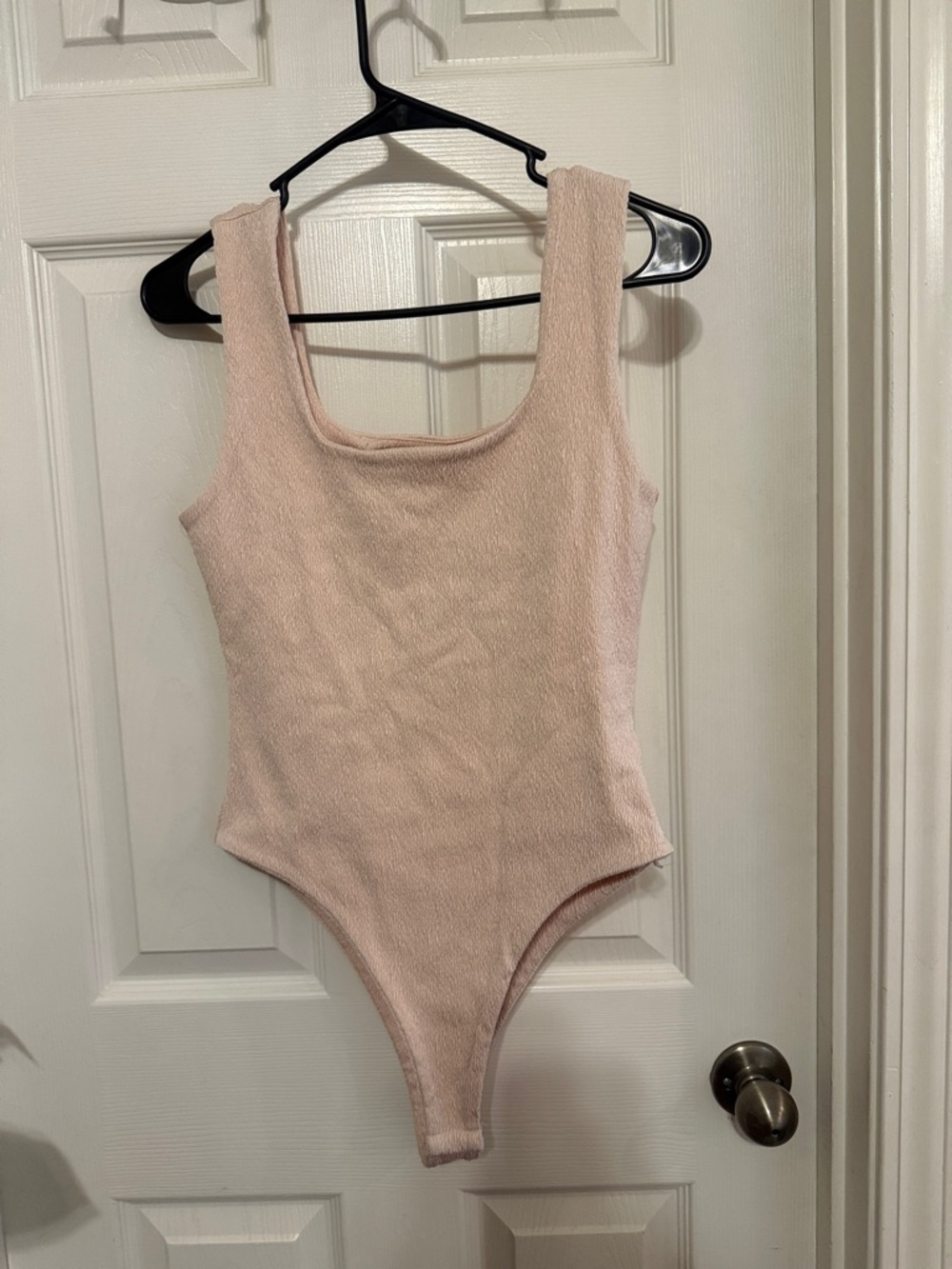 Kids Sleeveless Pink/Nude One-Piece Bodysuit - Soft Tank Style